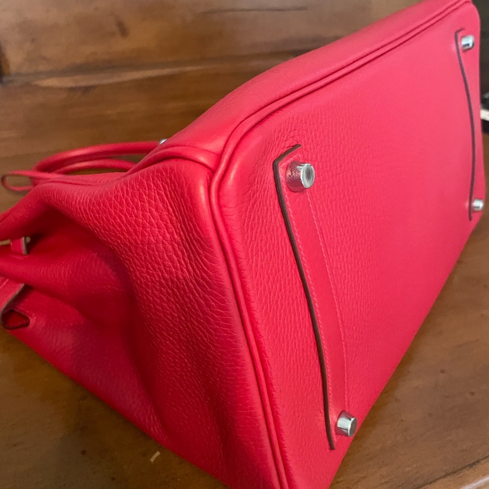SOLD Birkin 35 Rouge Casaque - Picture 11 of 15